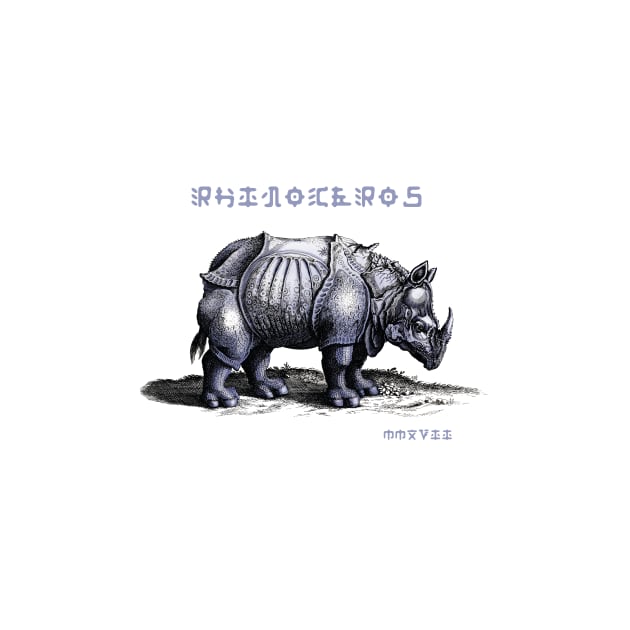 Rhinoceros 2 #CreateArtHistory by RebecaZum