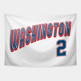 Retro Washington Number 2 Tapestry