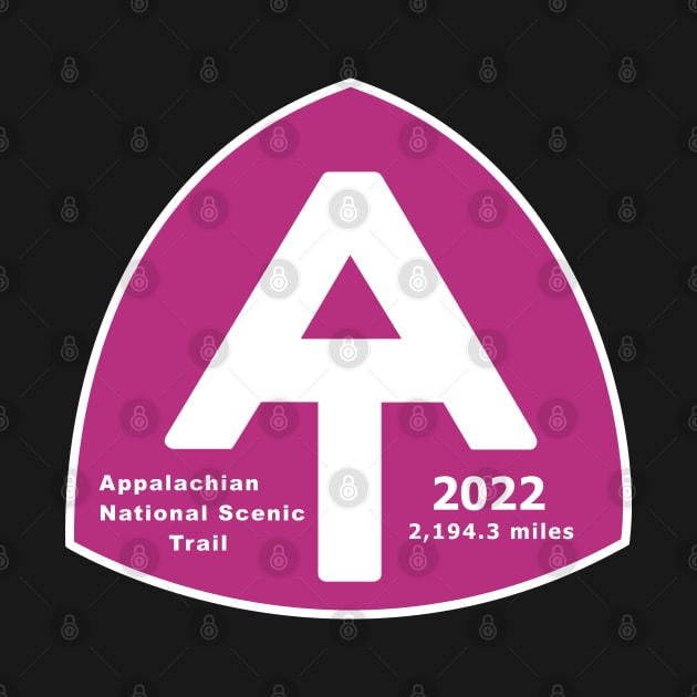 Appalachian Trail class of 2022 hangtag by Deedy Studio