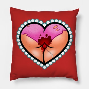 Bloody Valentine (Pink) Pillow