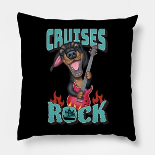 Cruises Rock Pillow