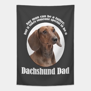 Dachshund Dad Tapestry