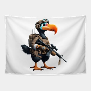 Tactical Dodo Bird Tapestry