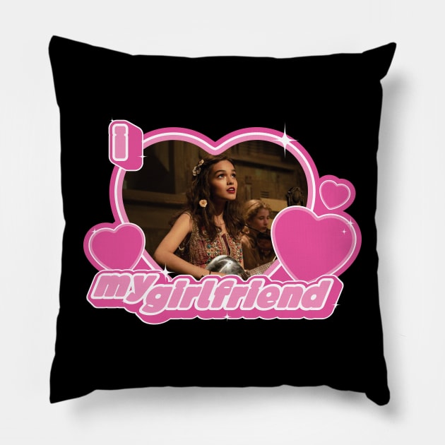 Lucy Gray Girlfriend Pillow by Hanneliza