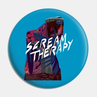 Scream Therapy Podcast logo Pin