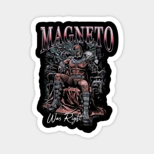 Magneto Was Right Meme Magnet