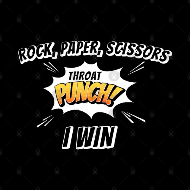 Rock paper scissors throat punch i win by dentikanys