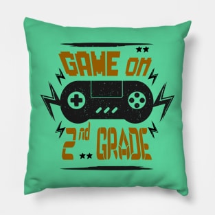 Game on 2nd grade Pillow