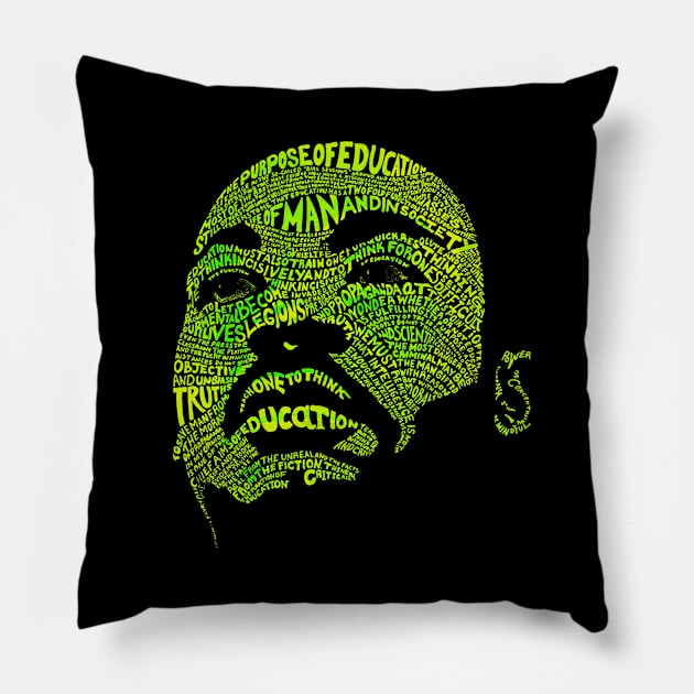 I Have A Dream (Earth / Life Version) Pillow by thereselabossie