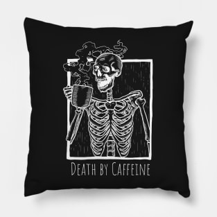 Death by Caffeine Pillow