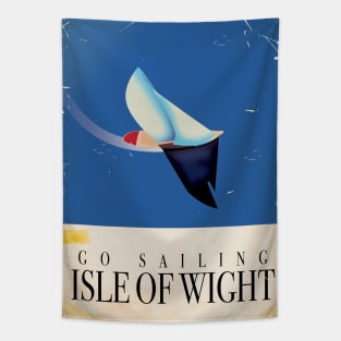 Go Sailing Isle Of Wight Tapestry