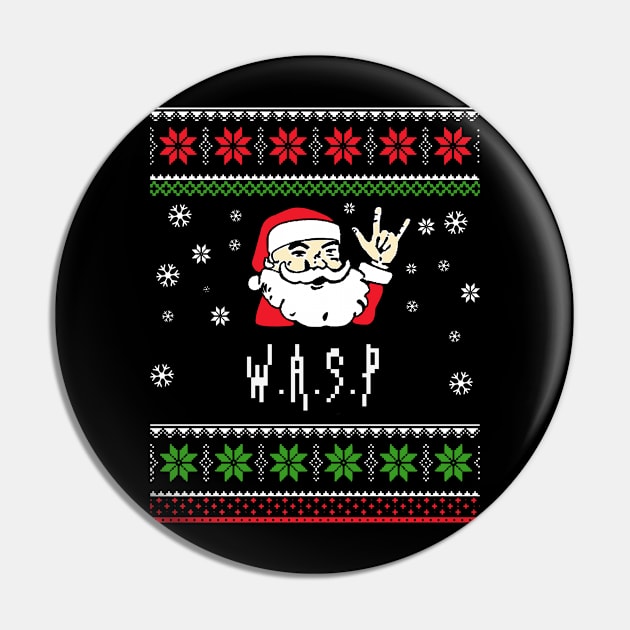 wasp santa metal Pin by mantaplaaa