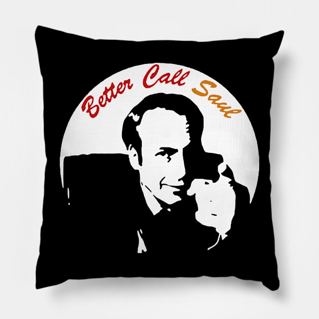 Saul Goodman Pillow by narcom