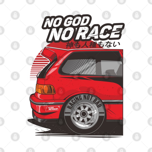No god no Race by RYZWORK