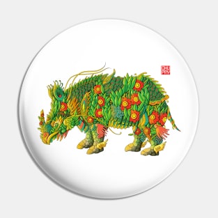 Eco Rhino Pin