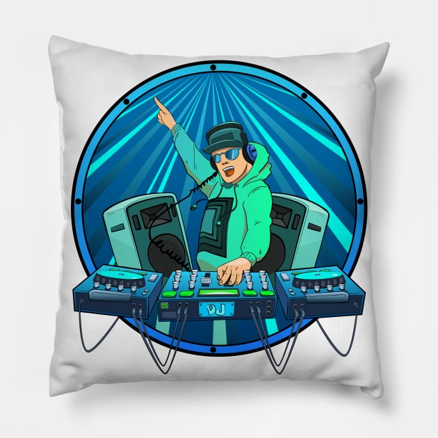 Dj Pillow by vanpaul54