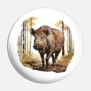 Wild Boar Pin