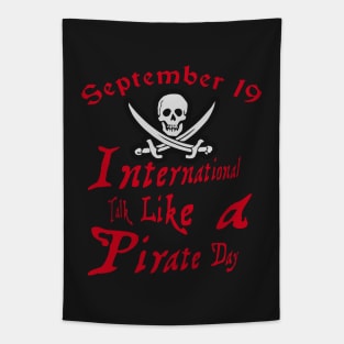 International Talk Like a Pirate Day Tapestry