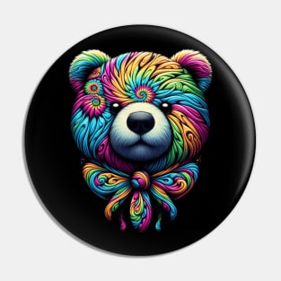 BEARS HIPPIE Pin