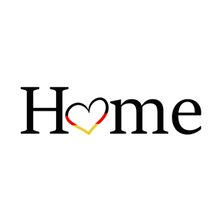 German Heart Home T-Shirt