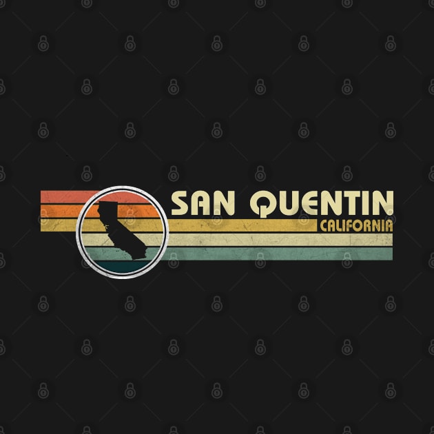 San Quentin California vintage 1980s style by LuLiLa Store