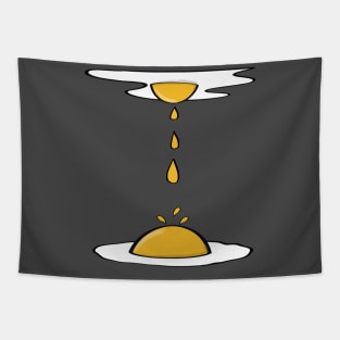 Runny and Drippy Sunny Side Up Egg Tapestry