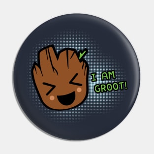 Guardians Of The Galaxy I Am Baby Groot Pin