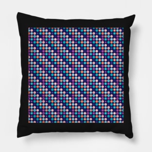 Shiny, abstract polka dots Pillow