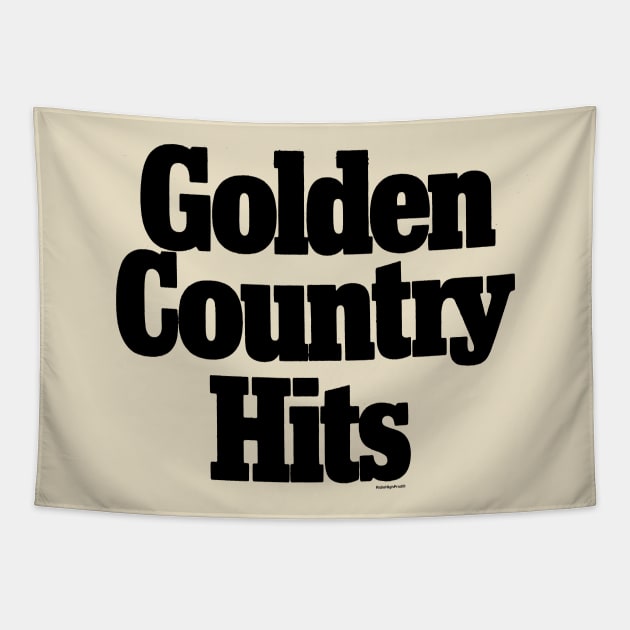 Golden Country Hits Tapestry by RidinHighProductions