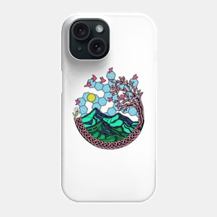 Flock of Red Phone Case