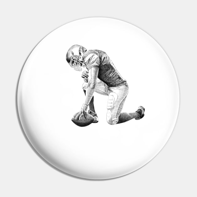 American football Pin by sibosssr