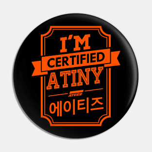 Certified ATEEZ ATINY Pin