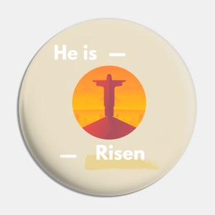 He is Risen Pin