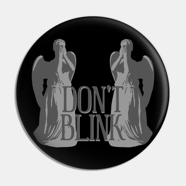 Alert - Weeping Angels - Dont Blink 2 Pin by EDDArt