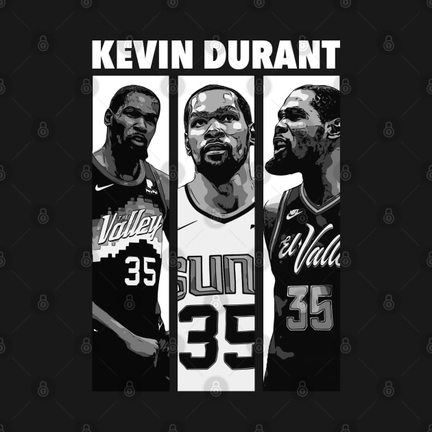 Kevin Durant Basketball 2 by Playful Creatives