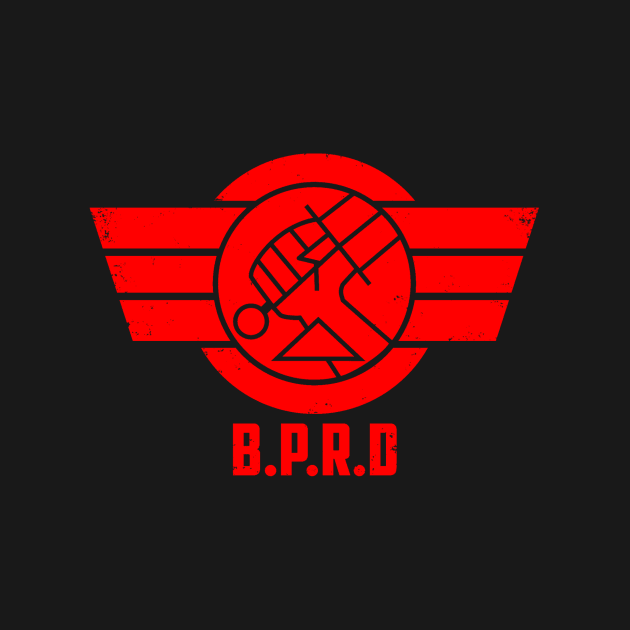 BPRD (Red) by Nerdology