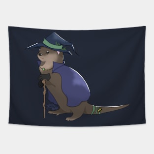 Otter Wizard Tapestry