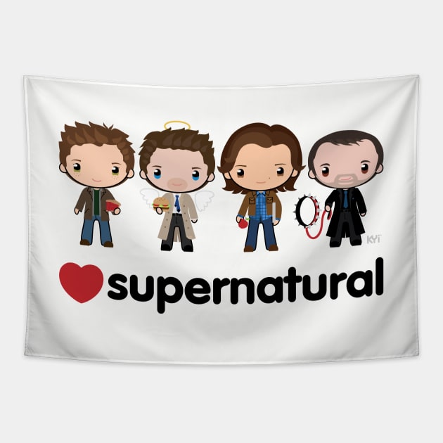 Love Supernatural 1 Tapestry by KYi