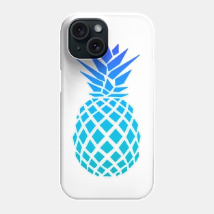 Blue Pineapple Design Phone Case