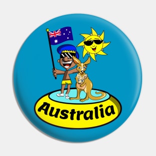 Love Australia Pin