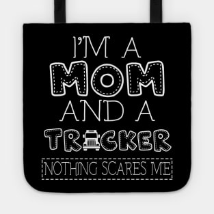 I'm a mom and trucker t shirt for women mother funny gift Tote