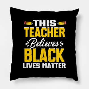 This Teacher Believes Black Lives Matter Pillow