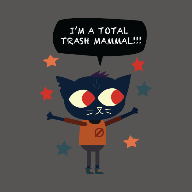 Trash Mammal - Night in the Woods by RenYi