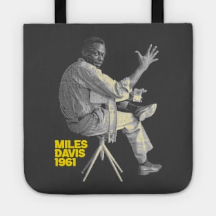 Classic Young Miles Davis Golden Tote