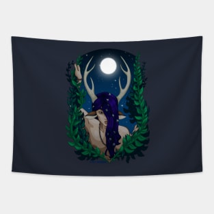 Night Faun Tapestry