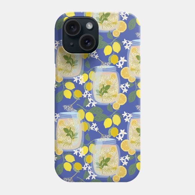 Elderflower cordial Phone Case by Flyingrabbit