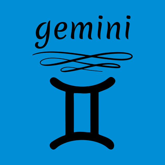 Gemini zodiac sign by Iskapa