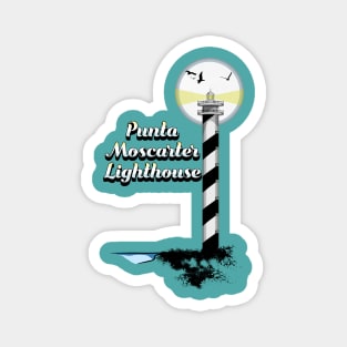 Punta Moscarter Lighthouse Magnet