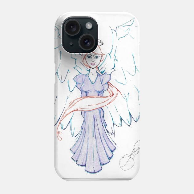 Heavenly Angel Phone Case by tl011210