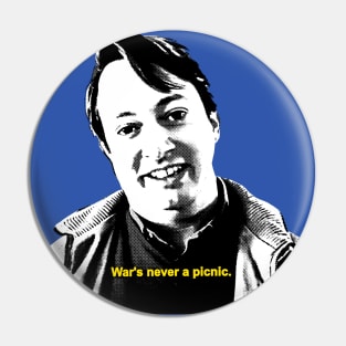 Mark Corrigan Quote Design Pin